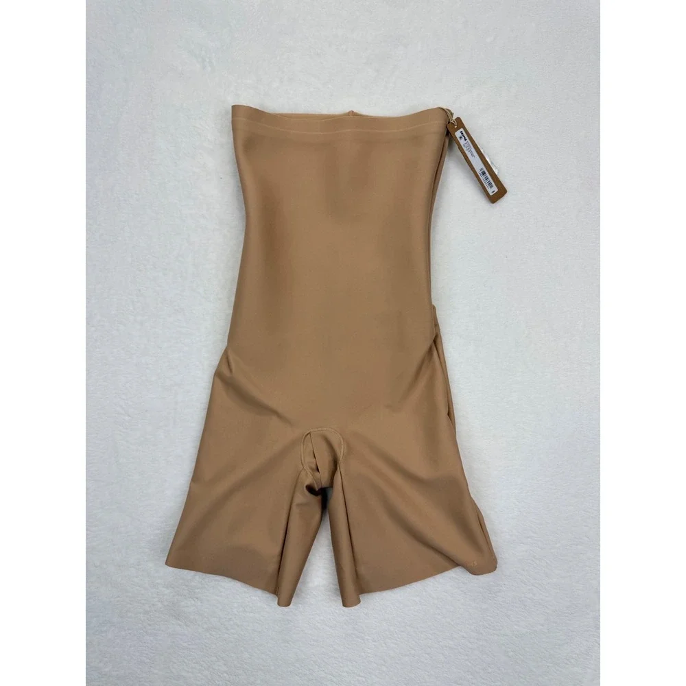 SKIMS Body Core HighWaisted Short Clay Brown Shapewear SO-SHO-952W Womens Size S